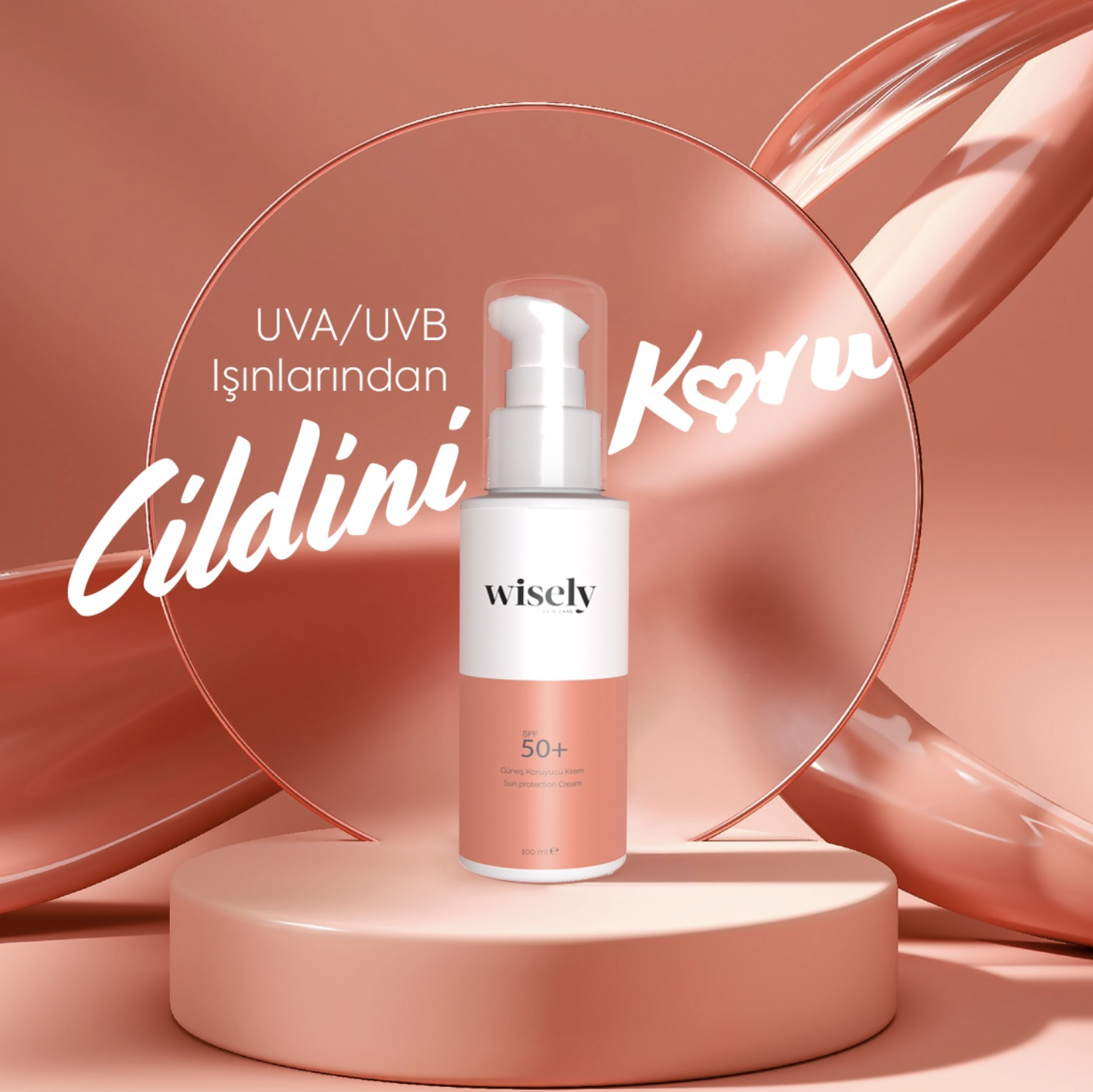 Wisely Sunscreen SPF 50+